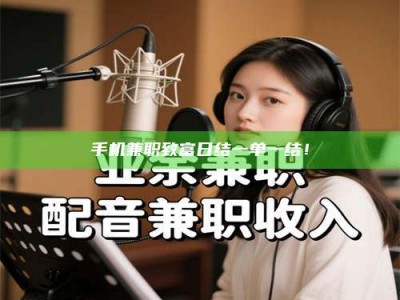 临清手机兼职致富日结一单一结！